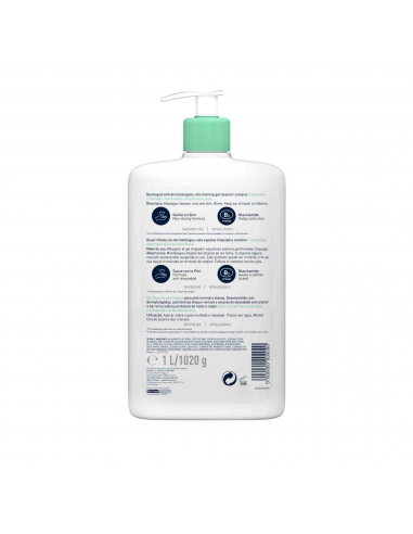 CeraVe Gel Limpiador Espumoso 1000 ml