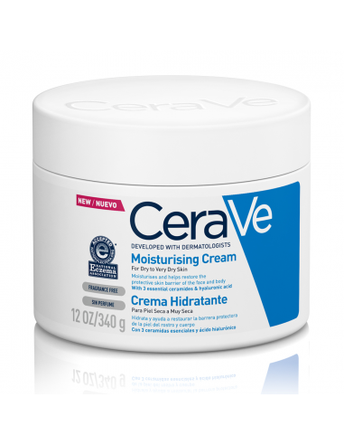 CeraVe Crema hidratante Piel seca 340 ml