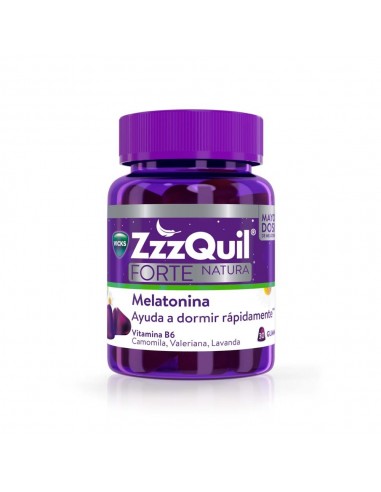 ZzzQuil Natura Forte Gummies frutos desl bosque 30 unidades