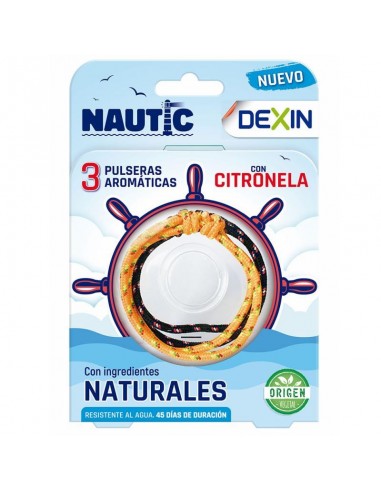 Dexin Pulsera Náutica Blíster 3 unidades