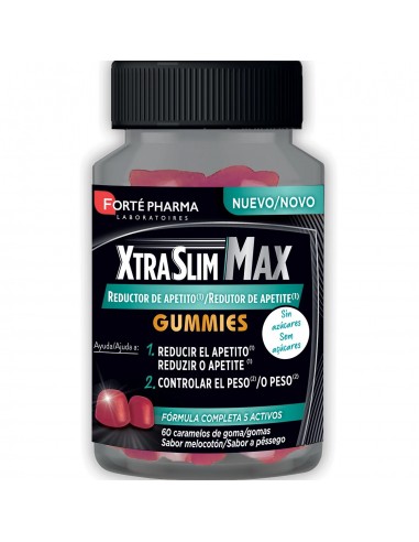 XtraSlim Max Reductor Gummies 60 unidades