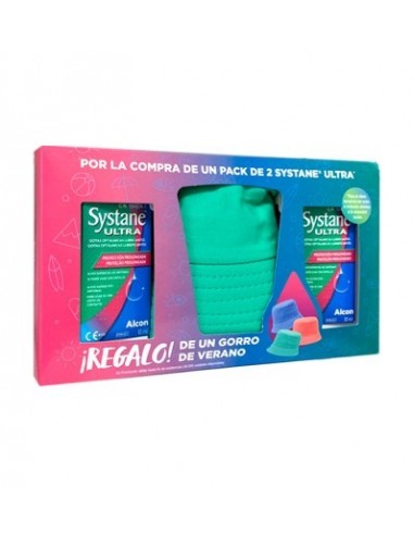 Systane Ultra Pack 2 unidades + Gorro de Verano