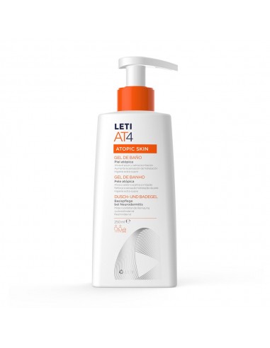 Leti AT4 Atopic Skin Gel De Baño 250 ml