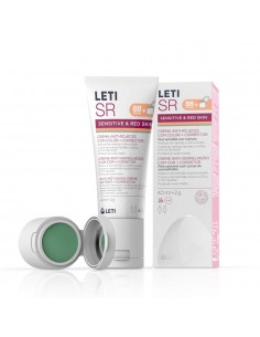 Leti SR Crema Anti-Rojeces Con Color SPF20 Piel Sensible Con Rojeces 40 ml