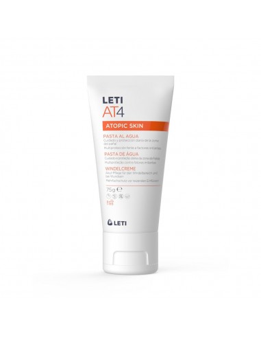 Leti AT4 Atopic Skin Crema Pañal Pasta Al Agua Pañal 75 g