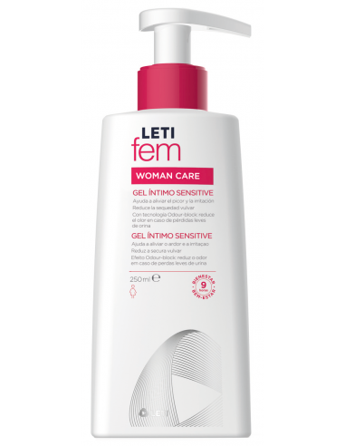 Leti fem Woman Care Gel Íntimo Sensitive 250 ml