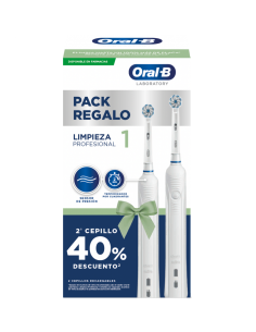 Oral-B Cepillo Eléctrico Pack Duplo Limpieza Profesional 1