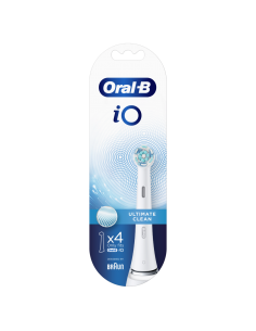 Oral-B iO Ultimate Clean Cabezales de Recambio Pack 4 unidades