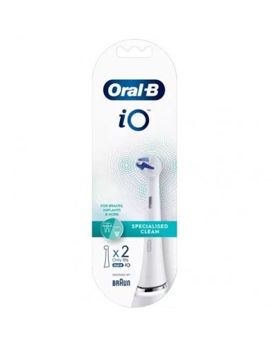 Oral-B iO Specialised Clean Recambios Pack 2 unidades