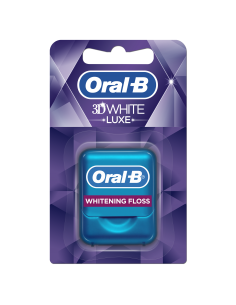 Oral-B 3D White Luxe Seda Dental Menta Radiante