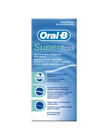 Oral-B Superfloss 30 unidades