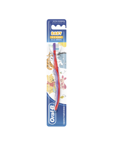 Oral-B Baby Cepillo de Dientes Manual Winnie The Pooh Extra Suave 0-2 años