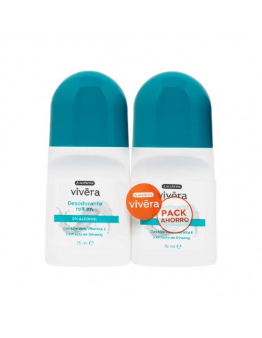 Vivera Duplo desodorante roll-on 2x75 ml