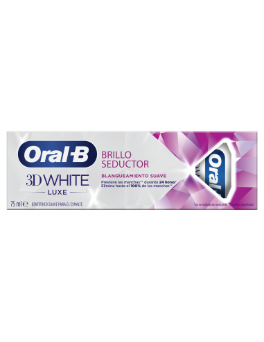 Oral-B 3DWhite Luxe Pasta Dental Brillo Seductor 75 ml