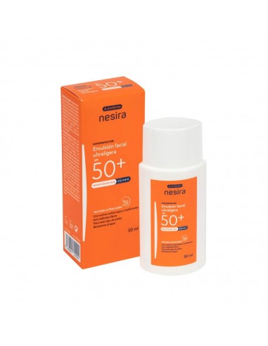 Nesira Emulsión fluida facial SPF50+ 50 ml