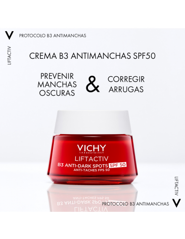 Vichy Liftactiv Crema B3 Antimanchas Oscuras SPF50 50 ml