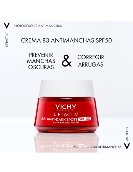 Vichy Liftactiv Crema B3 Antimanchas Oscuras SPF50 50 ml