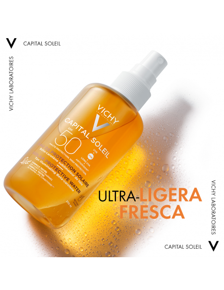 Vichy Capital Soleil Agua Luminosidad SPF50 200 ml