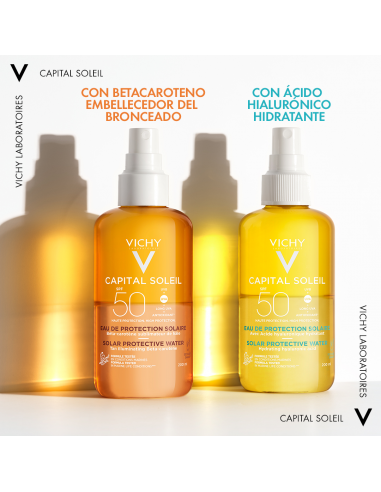 Vichy Capital Soleil Agua Luminosidad SPF50 200 ml