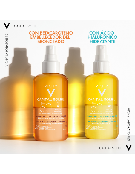 Vichy Capital Soleil Agua Luminosidad SPF50 200 ml