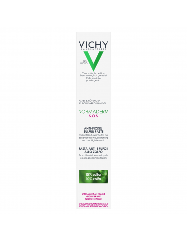 Vichy Normaderm SOS Sulphur Paste Azufre 20 ml
