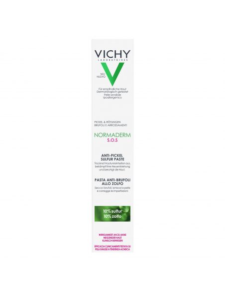 Vichy Normaderm SOS Sulphur Paste Azufre 20 ml