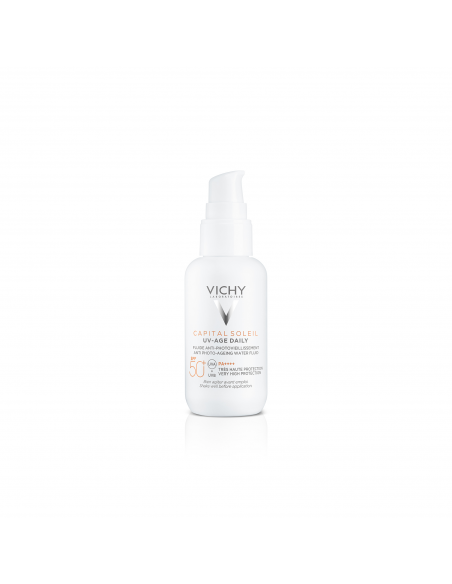 Vichy Capital Soleil UV-AGE Water Fluid Antifotoenvejecimiento SPF50+ 40 ml