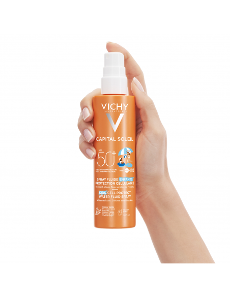 Vichy Capital Soleil Spray Kids Cell Protect Water Fluid  SPF50 200 ml