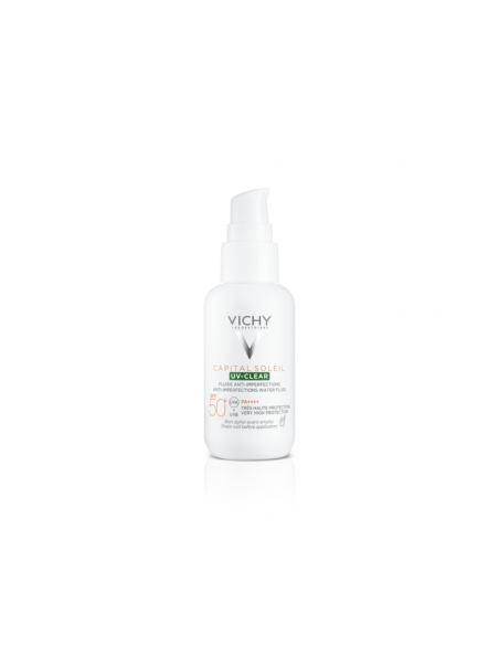 Vichy Capital Soleil UV Clear Fluido Fotoprotector Diario SPF50+ 40 ml