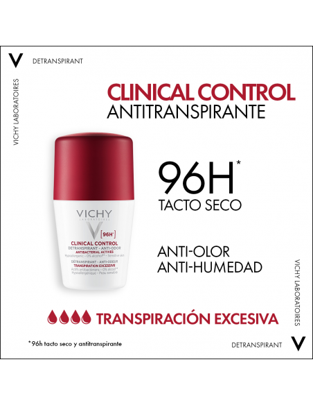 Vichy Clinical Control Desodorante 96h Vichy Clinical Control Desodorante 96h