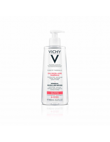 Vichy Pureté Thermale Agua Micelar Pieles Sensibles 400 ml