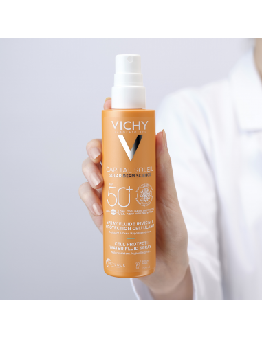 Vichy Capital Soleil Spray Cell Protect Water Fluid  SPF50 200 ml