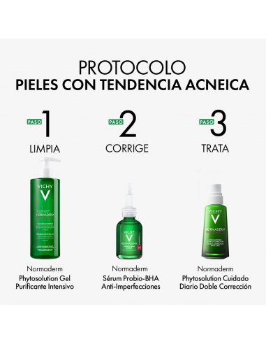 Vichy Normaderm Phytosolution Tratamiento Doble Corrección 50 ml