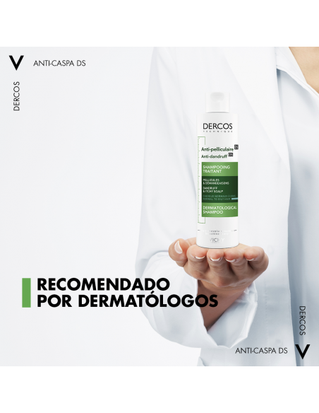 Vichy Dercos Technique Champú Anticaspa Grasa 200 ml