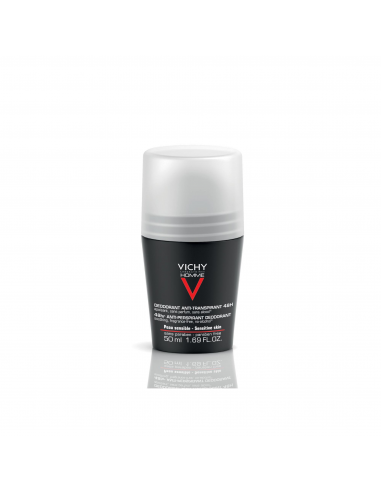 Vichy Homme Desodorante Bola Pieles Sensibles 48h 50 ml