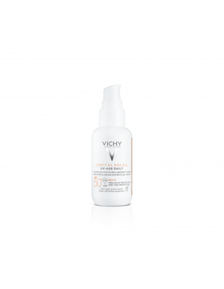 Vichy Capital Soleil UV-AGE Water Fluido Color SPF50+ 40 ml