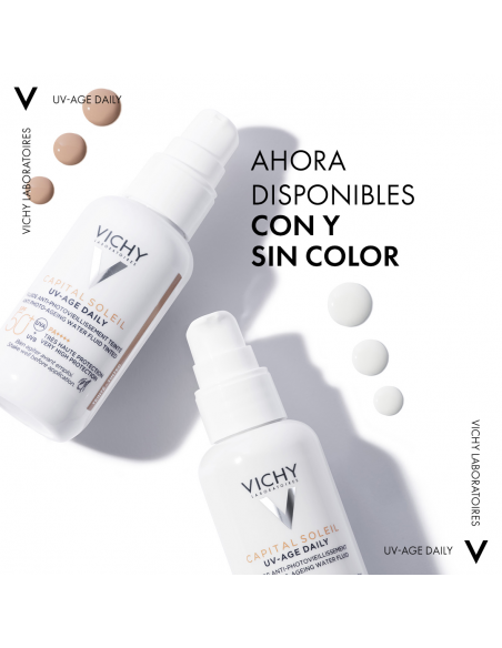 Vichy Capital Soleil UV-AGE Water Fluido Color SPF50+ 40 ml