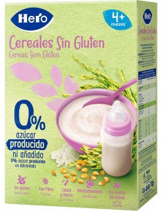 Hero Pedialac Papilla Cereales Sin Gluten 340 g