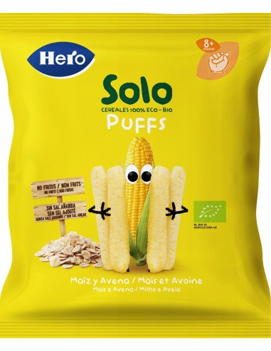 Hero Baby Solo Snack Maíz y Avena 25 g