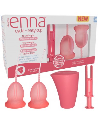 Enna Copa Easy 2 Unid + Caja Esteriliz + Aplicador M