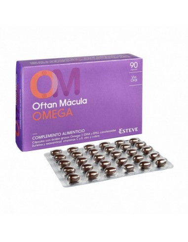 Oftan Mácula Omega 90 Cáps.