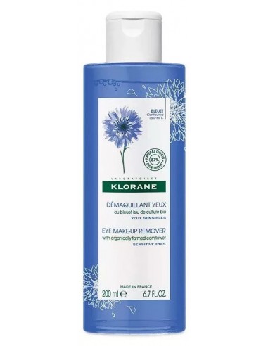 Klorane Desmaquillante de Ojos para Ojos Sensibles 200 ml