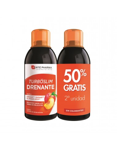 Slim Drenante Pack Melocotón 2ª unidad 50% dto