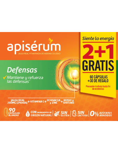 Apisérum Defensas Pack 2+1