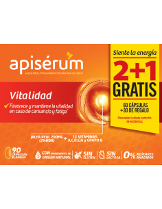 Apisérum Vitalidad Pack 2+1