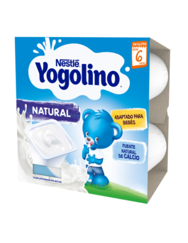 Nestlé Yogolino Natural 4 unidades
