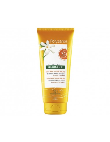 Klorane Polysianes Gel Crema Solar Sublime Rostro y Cuerpo SPF 30 200 ml