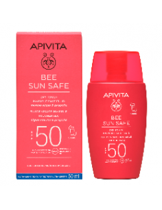 Apivita Bee Sun Safe Fluido Facial Toque Seco SPF50 50 ml 2
