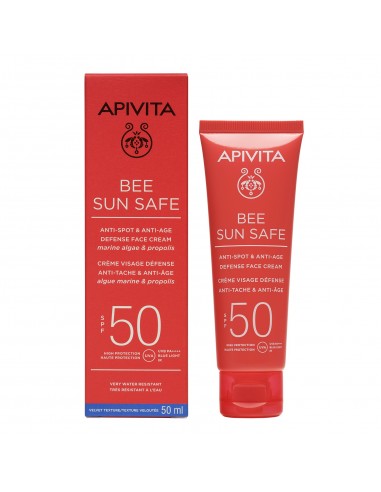 Apivita Bee Sun Safe Crema Antiedad Antimanchas SPF50 50 ml