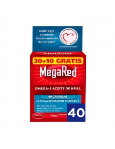 Megared Omega 3 500 mg 30 + 10 cápsulas